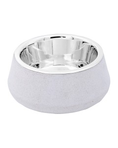 Pet Μπολ Ανοξείδωτο με Βάση Μπαμπού 14cm
