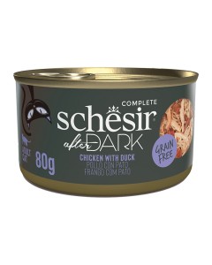 Schesir Cat After Dark Κοτόπουλο & Πάπια 80gr