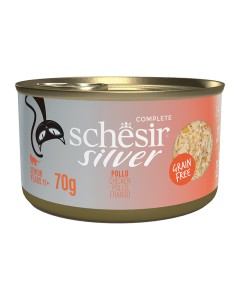 Schesir Cat Silver Κοτόπουλο 70gr