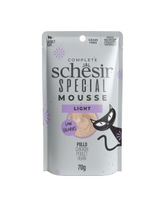 Schesir Cat Special Light Μους Κοτόπουλο 70gr