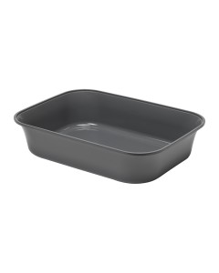 Moderna Λεκάνη Γάτας Just Perfect Σκούρο Γκρι Jumbo 49.6x37.1x11.5cm