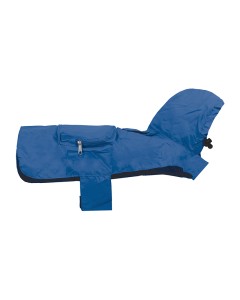 Record Αδιάβροχο Σκύλου Μπλε Pocket M 40cm