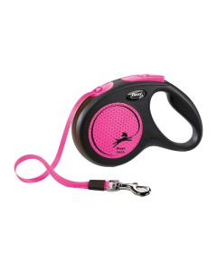 Flexi New Comfort Tape Neon Ροζ Μ 5M