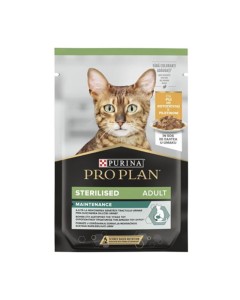 Purina Pro Plan Sterilised Cat Senior 7+ Γαλοπούλα σε Σάλτσα 85gr