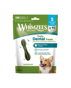 Whimzees Daily Dental Treats Toothbrush S 10τμχ