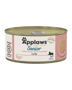 Applaws Senior Cat Τόνος Φιλέτο με Σολομό σε Ζελέ Κονσέρβα 70gr