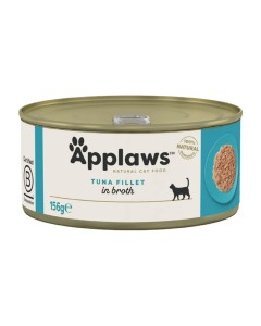Applaws Cat Τόνος Φιλέτο σε Ζωμό Κονσέρβα 156gr