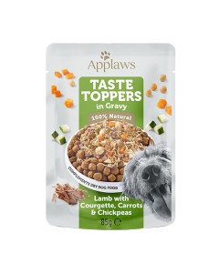 Applaws Taste Toppers Dog Αρνί με Λαχανικά σε Σάλτσα Φακελάκι 85gr