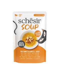 Schesir Cat Soup Τόνος & Κολοκύθα 40gr