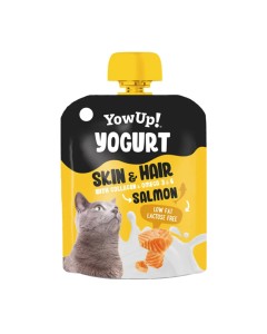 YowUp Cat Yogurt Pouch Skin & Hair Γιαούρτι Γάτας 85gr