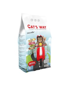 Cat's Way Άμμος Μπετονίτη Χωρίς Άρωμα 10L
