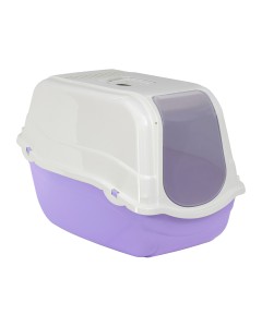 Pet Camelot Τουαλέτα Romeo 57x39x41cm με Πορτάκι & Φίλτρο Λιλά