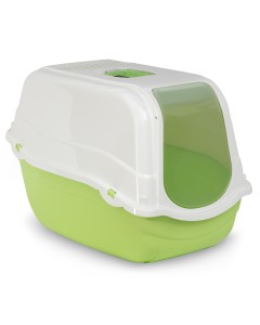 Pet Camelot Τουαλέτα Romeo 57x39x41cm με Πορτάκι & Φίλτρο Πράσινο