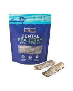 Fish4Dogs Dental Sea Jerky Fish Strips 100gr