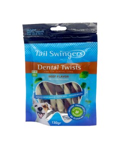 Tail Swingers Dental Twists με Μοσχάρι 130gr