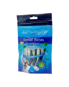 Tail Swingers Dental Twists Μύρτιλο 130gr