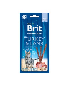 Brit Premium Cat Sticks Turkey & Lamb 3τμχ