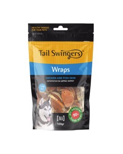 Tail Swingers Ρολάκια με Κοτόπουλο & Ψάρι 100gr