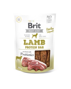 Brit Dog Snack Jerky Lamb Protein Bar 80gr