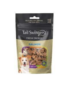 Tail Swingers Μαλακές Λιχουδιές με Σολομό 125gr