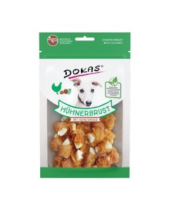 Dokas Λιχουδιές Dried Chicken Breast & Coconut 60gr
