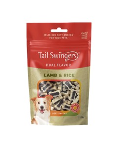 Tail Swingers Dual Flavor Μαλακές Λιχουδιές με Αρνί & Ρύζι 125gr