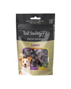 Tail Swingers Μαλακές Λιχουδιές με Αρνί 125gr