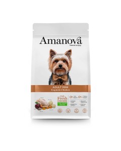 Amanova Dog Adult Mini Exquisite Chicken 2kg Low Grain