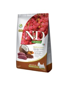 N&D Quinoa Grain Free Skin & Coat Venison Mini 7kg