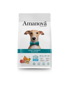 Amanova Dog Adult Exigent Iberian Pork 10kg Grain Free