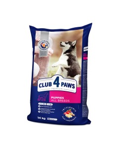 Club 4 Paws Puppies All Breeds 14kg