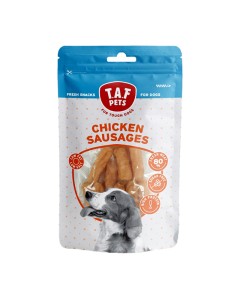 Taf Pets Fresh Treats Chicken Sausages Λουκάνικα με Κοτόπουλο 75gr