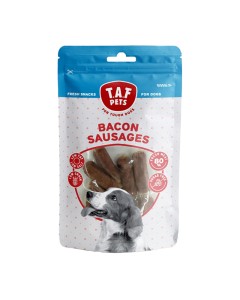 Taf Pets Fresh Treats Bacon Sausages Λουκάνικα με Χοιρινό 75gr