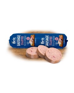 Brit Dog Sausage Chicken & White Fish 800gr