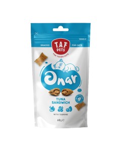 Taf Pets Onar Tuna Sandwich 60gr Λιχουδιές Γάτας με Τόνο