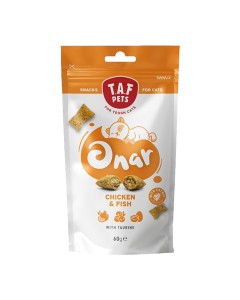 Taf Pets Onar Chicken & Fish 60gr Λιχουδιές Γάτας με Κοτόπουλο & Ψάρι