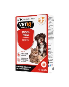 VetIQ Stool Firm Cats & Dogs 45tabs