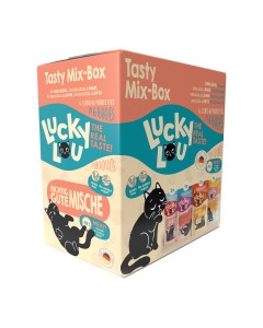 Lucky Lou LifeStage Adult Tasty Mix Box 6x125gr
