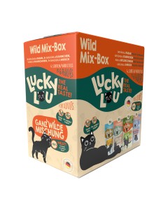 Lucky Lou LifeStage Adult Wild Mix Box  6x125gr