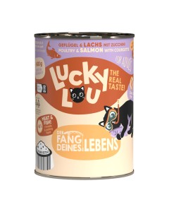 Lucky Lou LifeStage Adult Πουλερικά & Σολομός 400gr