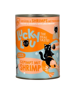 Lucky Lou LifeStage Adult Πουλερικά & Γαρίδες 400gr