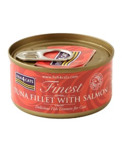 Fish4Cats Tuna Fillet & Salmon 70gr