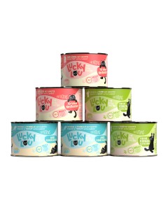 Lucky Lou LifeStage Kitten Mix Box 6x200gr