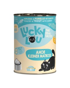 Lucky Lou LifeStage Kitten Πουλερικά & Πέστροφα 400gr
