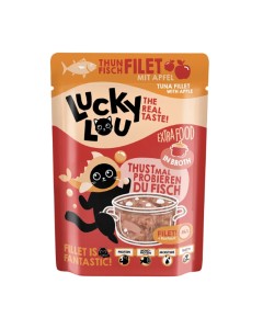 Lucky Lou ExtraFood Φιλέτο Τόνου με Μήλο σε Ζωμό 70gr