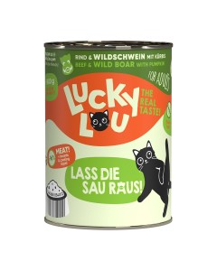 Lucky Lou LifeStage Adult Βοδινό & Αγριογούρουνο 400gr