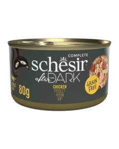 Schesir Cat After Dark Wholefood Κοτόπουλο 80gr