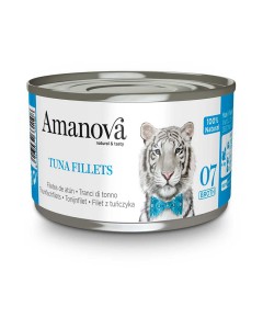 Amanova Cat Tuna Fillets Broth 70gr