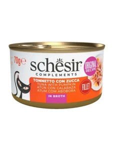Schesir Cat Broth Τόνος με Κολοκύθα 70gr