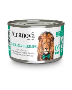 Amanova Cat Chicken & Shrimps Jelly 70gr
